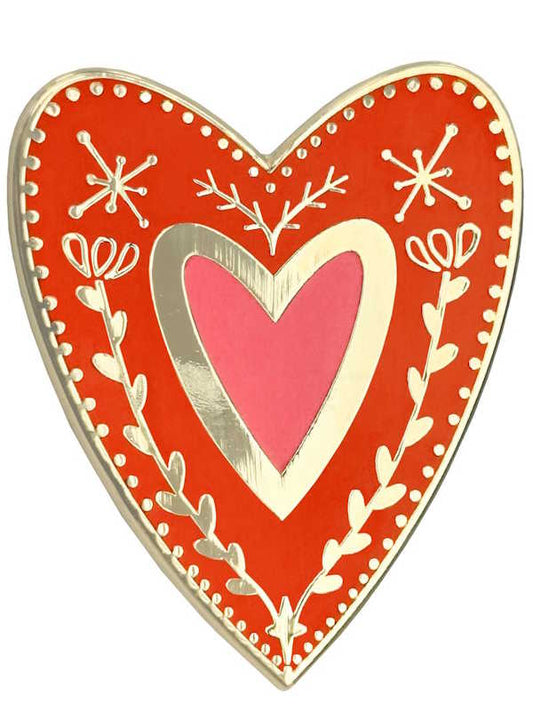 Scandi Heart Needle Minder by Bothy Threads