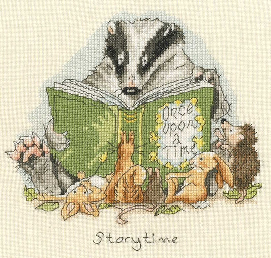Storytime Cross Stitch Kit By Bothy Threads