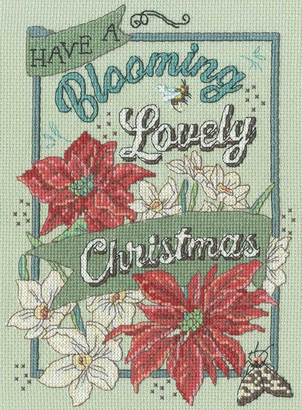 Blooming Lovely Christmas Cross Stitch Kit By Bothy Threads