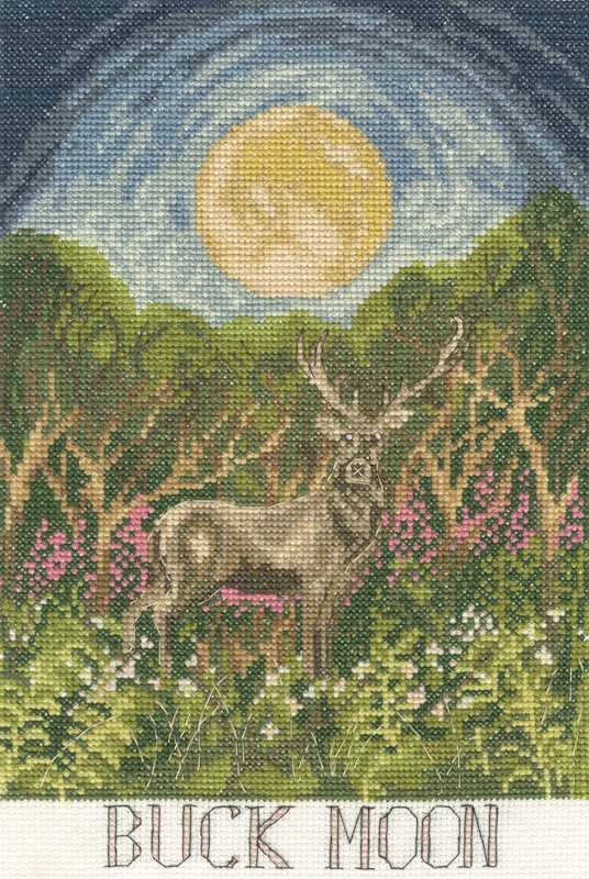 Buck Moon Cross Stitch Kit By Bothy Threads