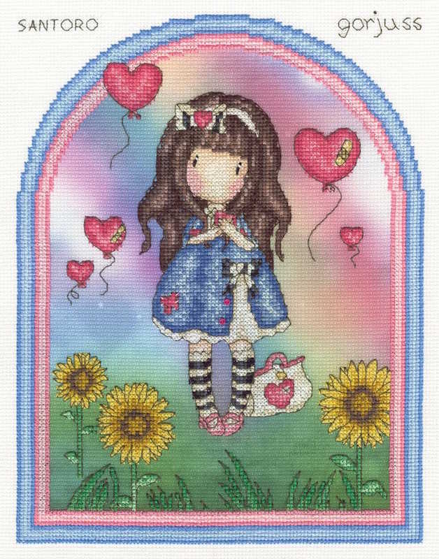 Be Kind to Yourself Gorjuss Cross Stitch Kit By Bothy Threads