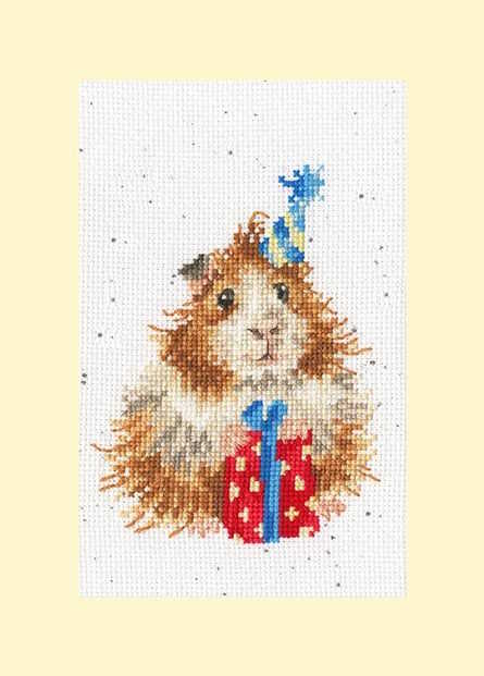 Guinea Be a Great Day Cross Stitch Card Kit by Bothy Threads