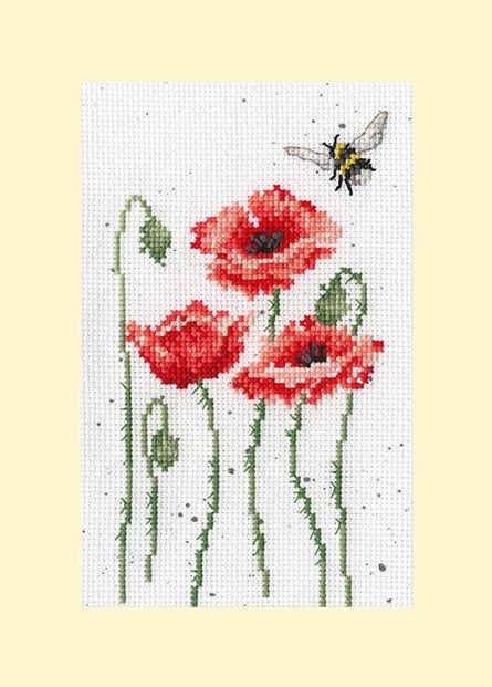 Remember Me Cross Stitch Card Kit by Bothy Threads
