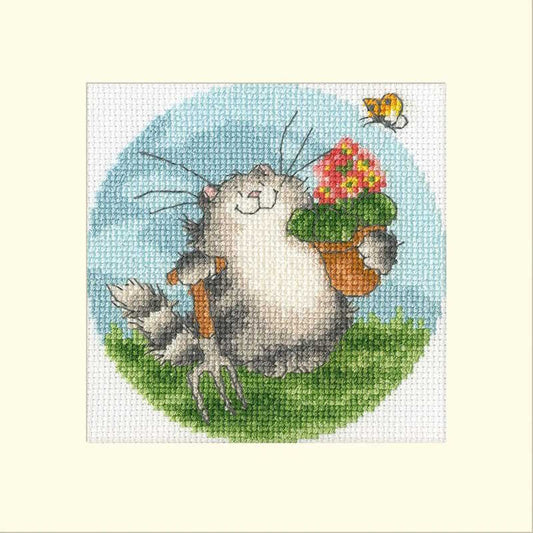 Seeds of Love Cross Stitch Card Kit By Bothy Threads