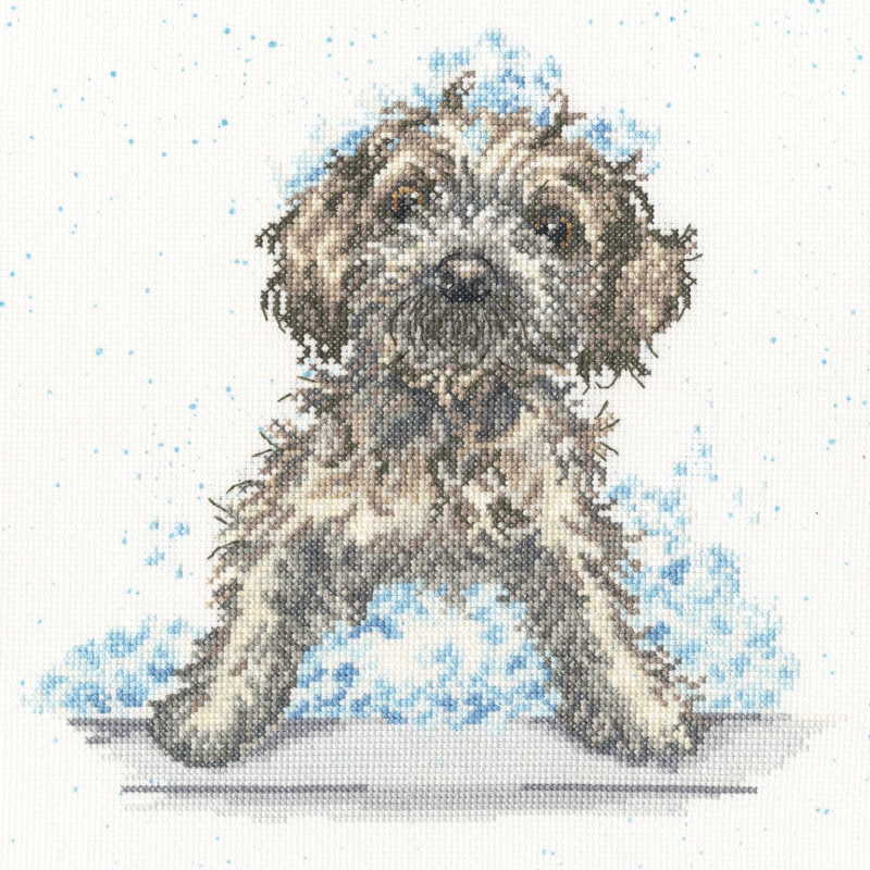 Bubbles and Barks Cross Stitch Kit By Bothy Threads
