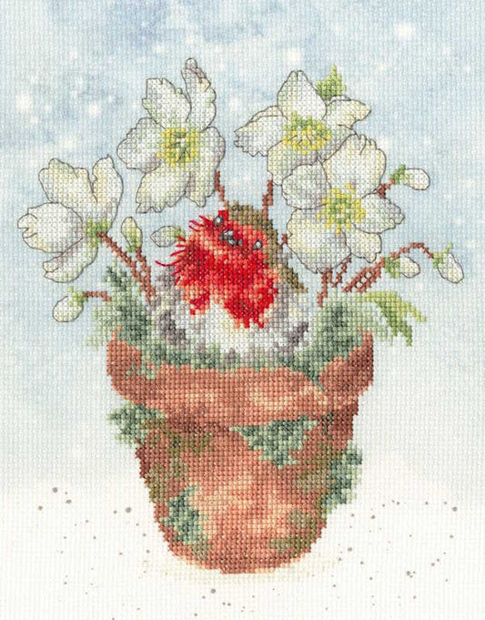 Season's Tweetings Cross Stitch Kit By Bothy Threads