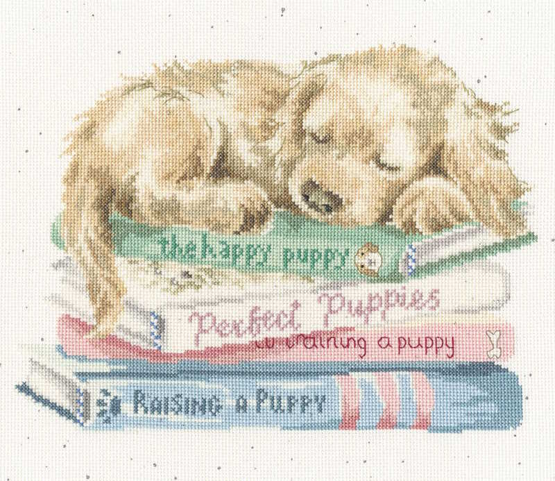 A Pup's Life Cross Stitch Kit By Bothy Threads