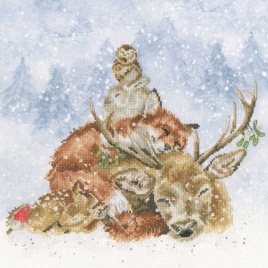Comfort and Joy Cross Stitch Kit By Bothy Threads