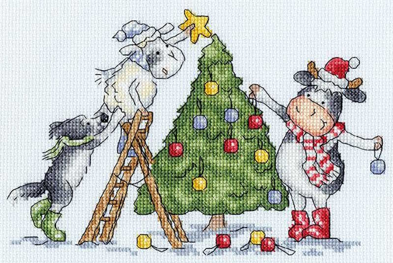 Reach for the Star Cross Stitch Kit By Bothy Threads
