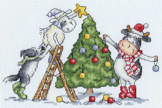 Reach for the Star Cross Stitch Kit By Bothy Threads