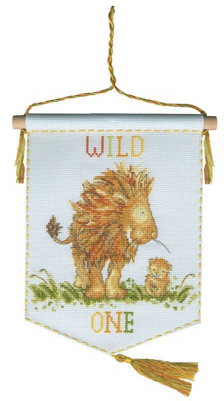 Wild One Cross Stitch Kit By Bothy Threads