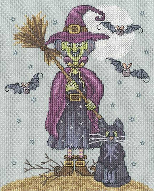 All Hallows Magic Cross Stitch Kit By Bothy Threads