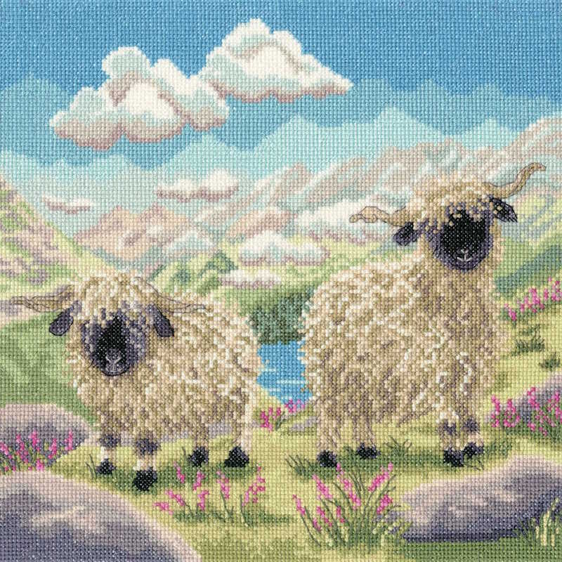 Spag and Hetti Lucy Pittaway Cross Stitch Kit By Bothy Threads