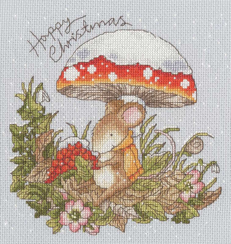 Hide and Squeak Cross Stitch Kit By Bothy Threads