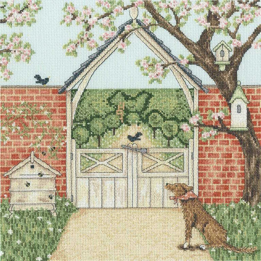 Lych Gate Cross Stitch Kit By Bothy Threads