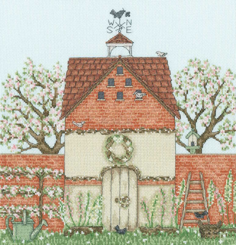Dovecote Cross Stitch Kit By Bothy Threads