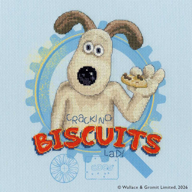 Cracking Biscuits! Cross Stitch Kit By Bothy Threads