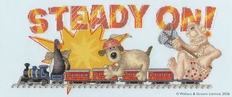 Steady On! Cross Stitch Kit By Bothy Threads