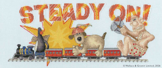 Steady On! Cross Stitch Kit By Bothy Threads