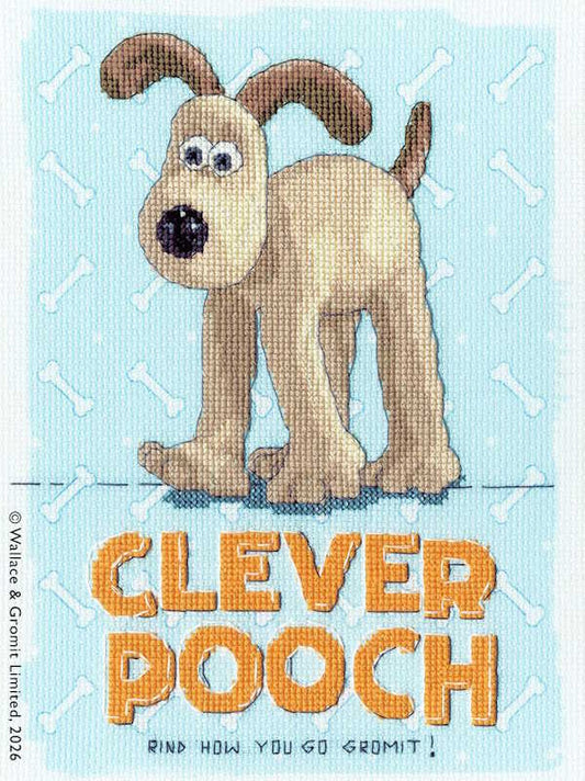 Clever Pooch! Cross Stitch Kit By Bothy Threads
