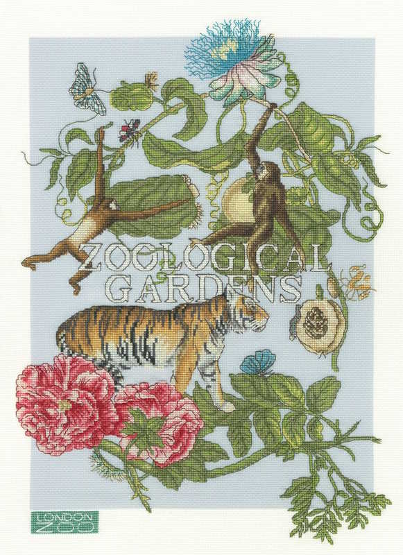 Wonder of Wildlife Cross Stitch Kit By Bothy Threads