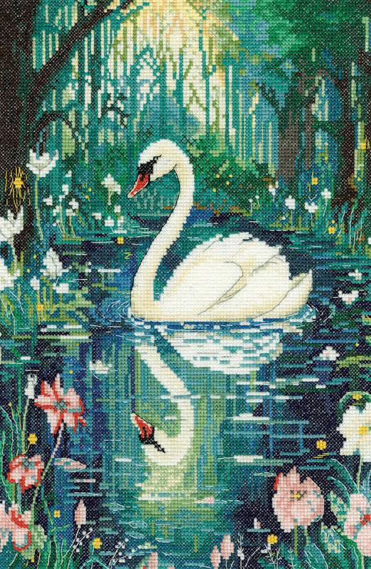 Tranquility Cross Stitch Kit by Heritage Crafts