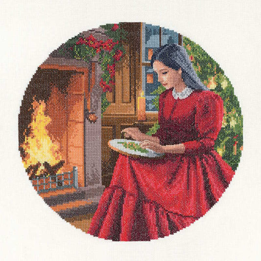 Catherine Cross Stitch Kit by Heritage Crafts