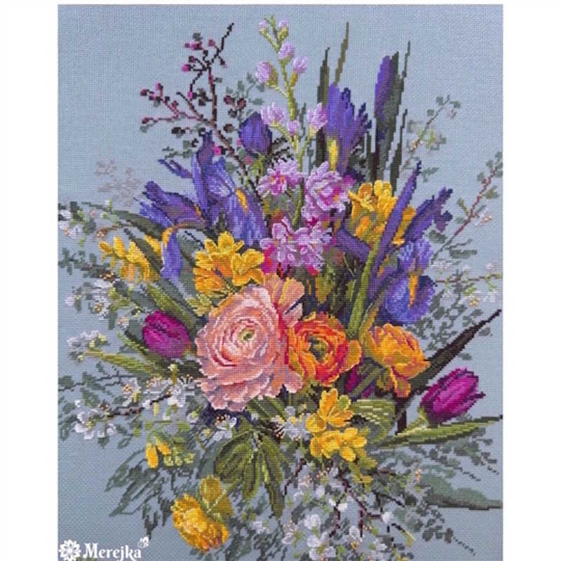 Garden Awakening Cross Stitch Kit by Merejka