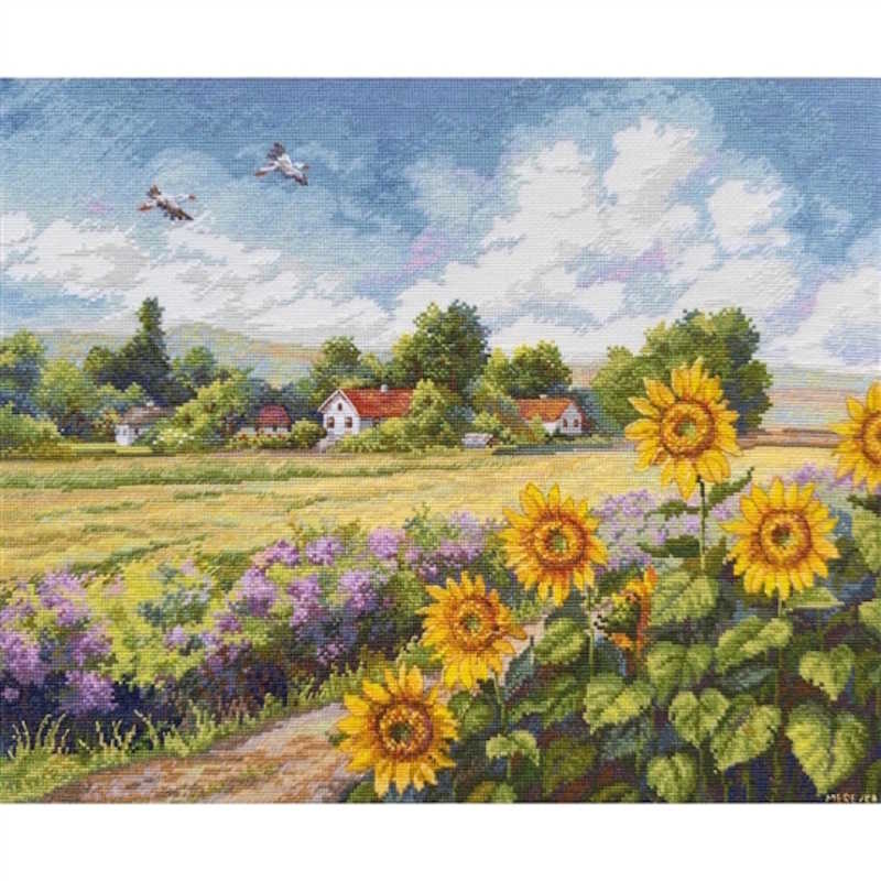 The Way Home Cross Stitch Kit by Merejka