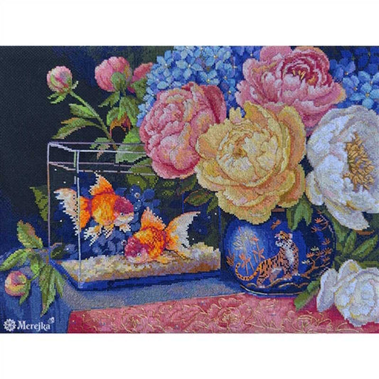 Silent Dialogue Cross Stitch Kit by Merejka 