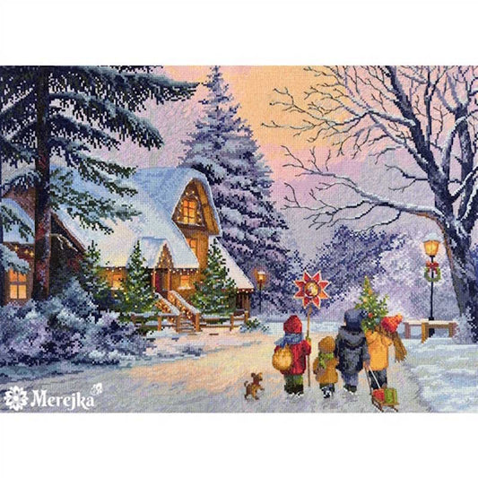 Carol of the Bells Cross Stitch Kit by Merejka
