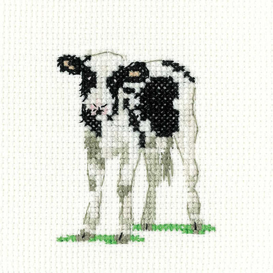 Calf Cross Stitch Kit by Heritage Crafts