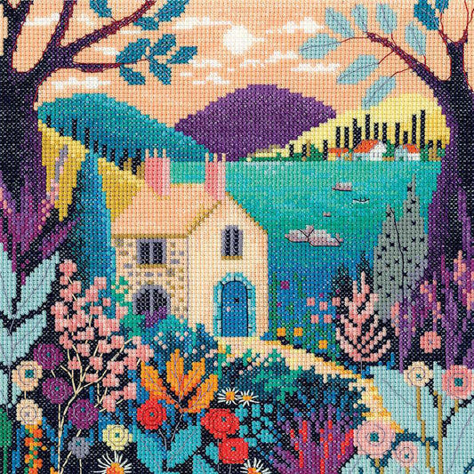 A New Dawn Cross Stitch Kit by Heritage Crafts