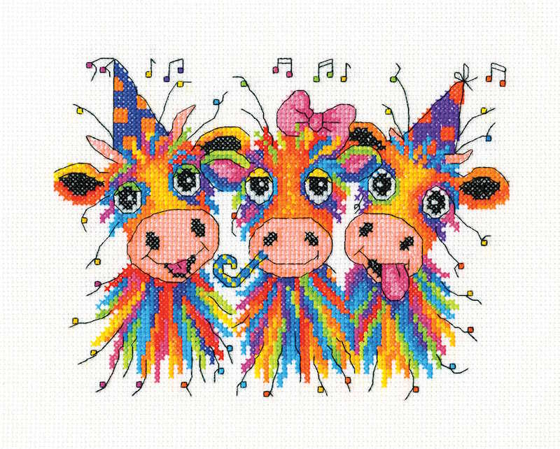 Ladies Night Cross Stitch Kit by Heritage Crafts