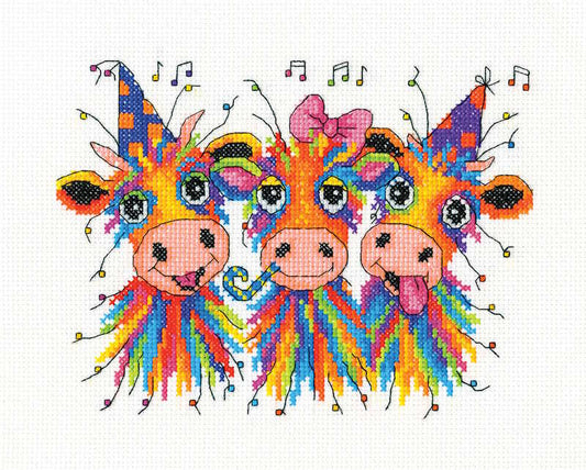 Ladies Night Cross Stitch Kit by Heritage Crafts