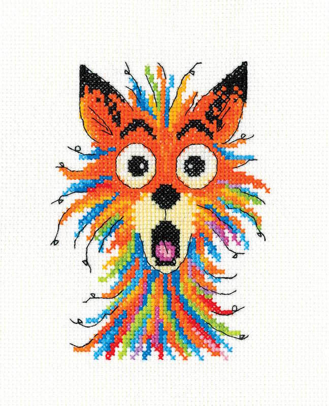 Totally Foxed Cross Stitch Kit by Heritage Crafts
