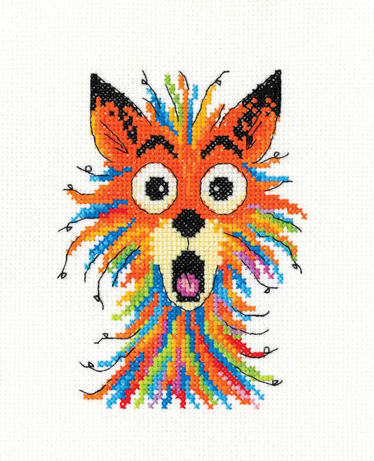 Totally Foxed Cross Stitch Kit by Heritage Crafts