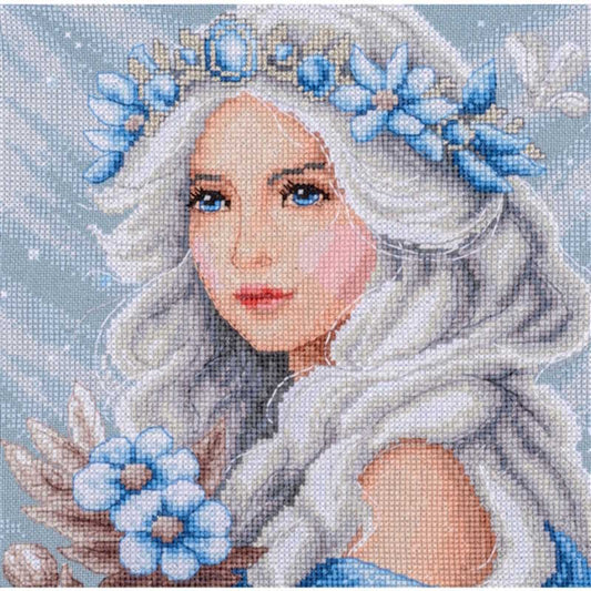 Frost Cross Stitch Kit By Lanarte