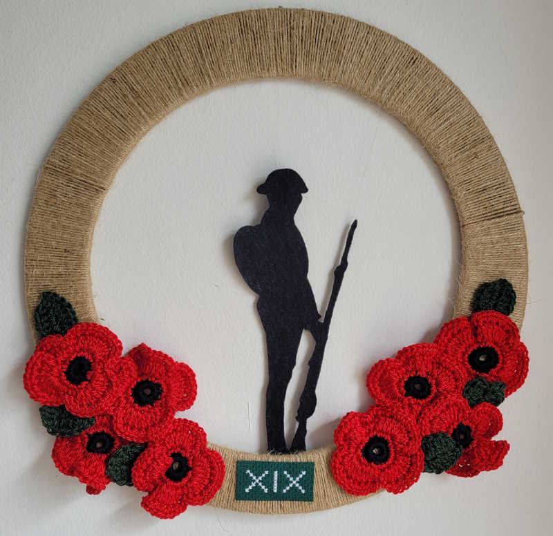 Crochet Remembrance Wreath