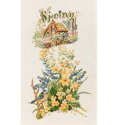 Spring Embroidery Kit by Design Perfection