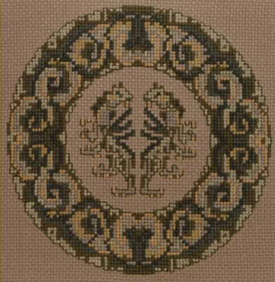 Lions Cross Stitch Chart by September Cottage Crafts