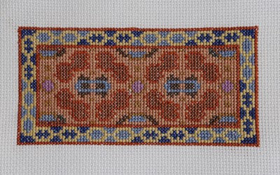 Kirghiz Cross Stitch Chart by September Cottage Crafts