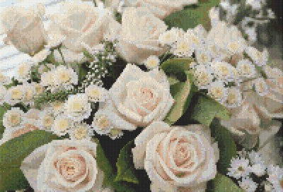 Romantic Roses Cross Stitch Chart by September Cottage Crafts