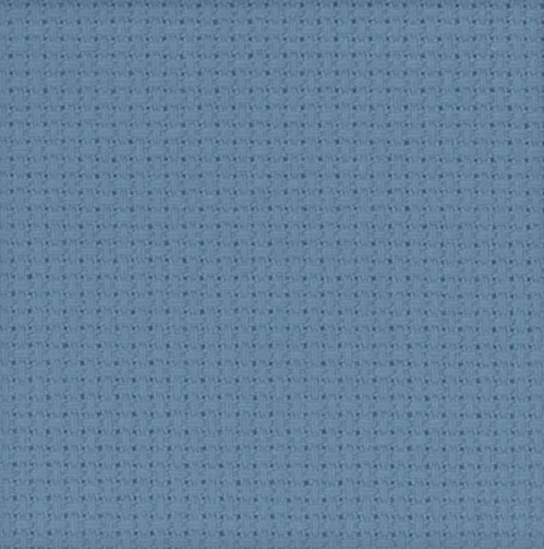 Essentials by Leisure Arts Aida Cloth 14ct 30 inchx 36 inch Barely Blue