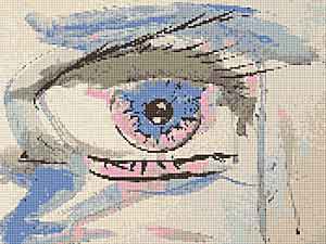 Eye of the Beholder Cross Stitch Chart by September Cottage Crafts