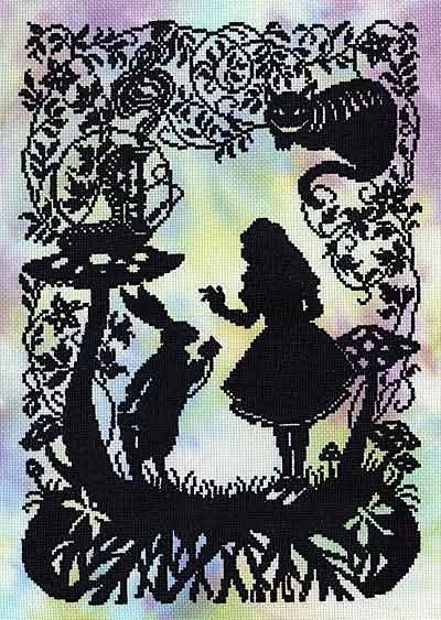 Alice in Wonderland Cross Stitch Kit By Bothy Threads