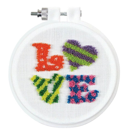 Love Punch Needle Kit by Design Works