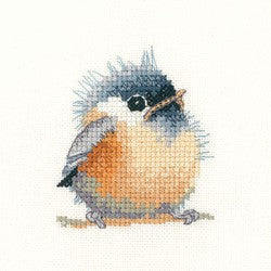 Chickadee Cross Stitch Kit by Heritage Crafts