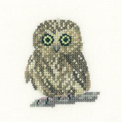 Owl Cross Stitch Kit by Heritage Crafts