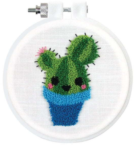 Cactus Punch Needle Kit by Design Works